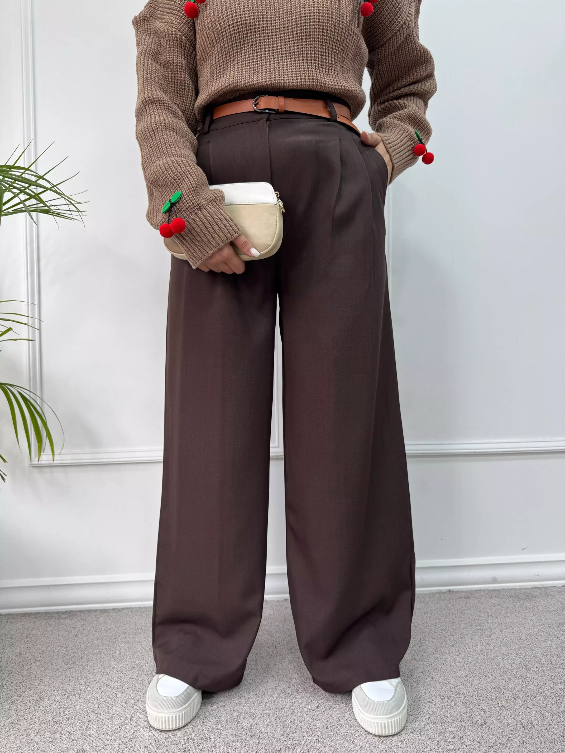 شلوار نیم بگ آیسل